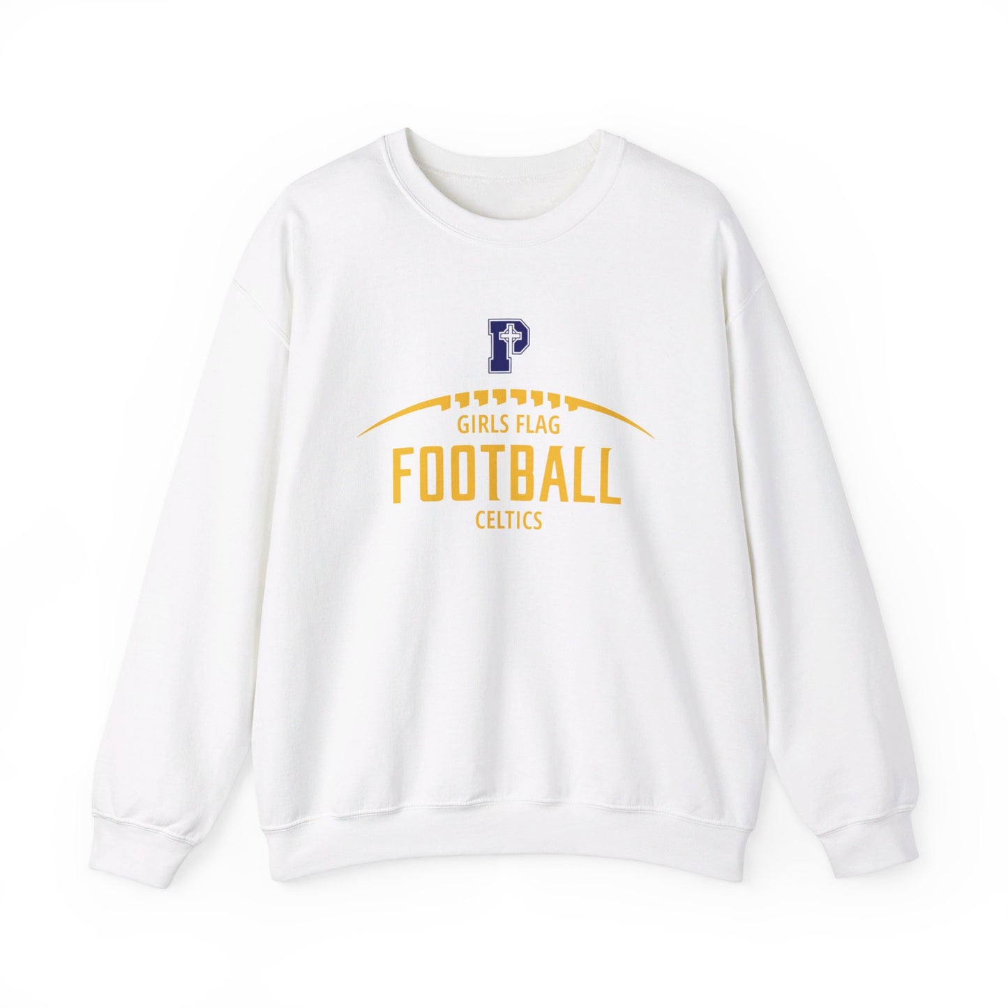 Flag Football Adult Crewneck Sweatshirt