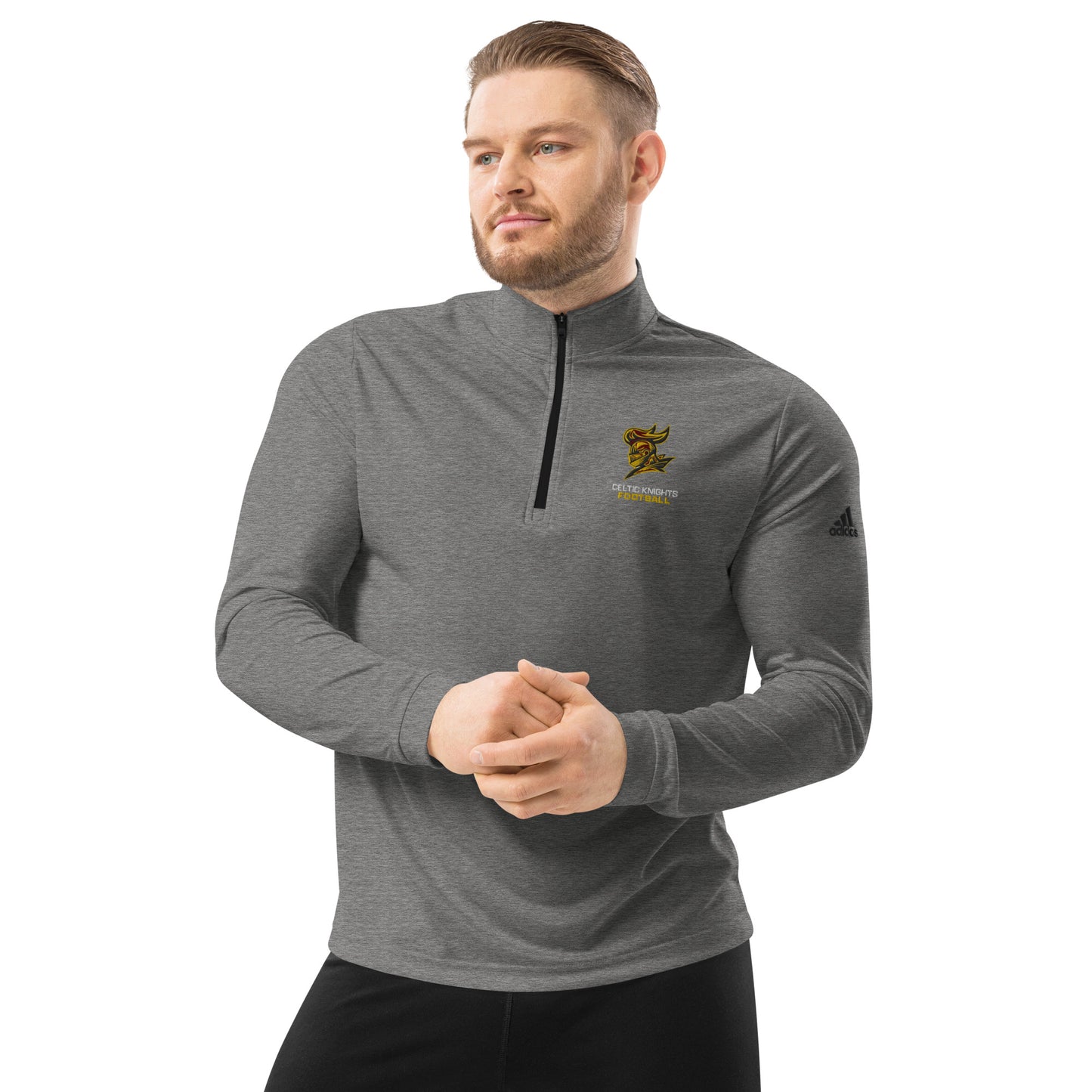 Celtic Knights Football Adidas Quarter zip pullover