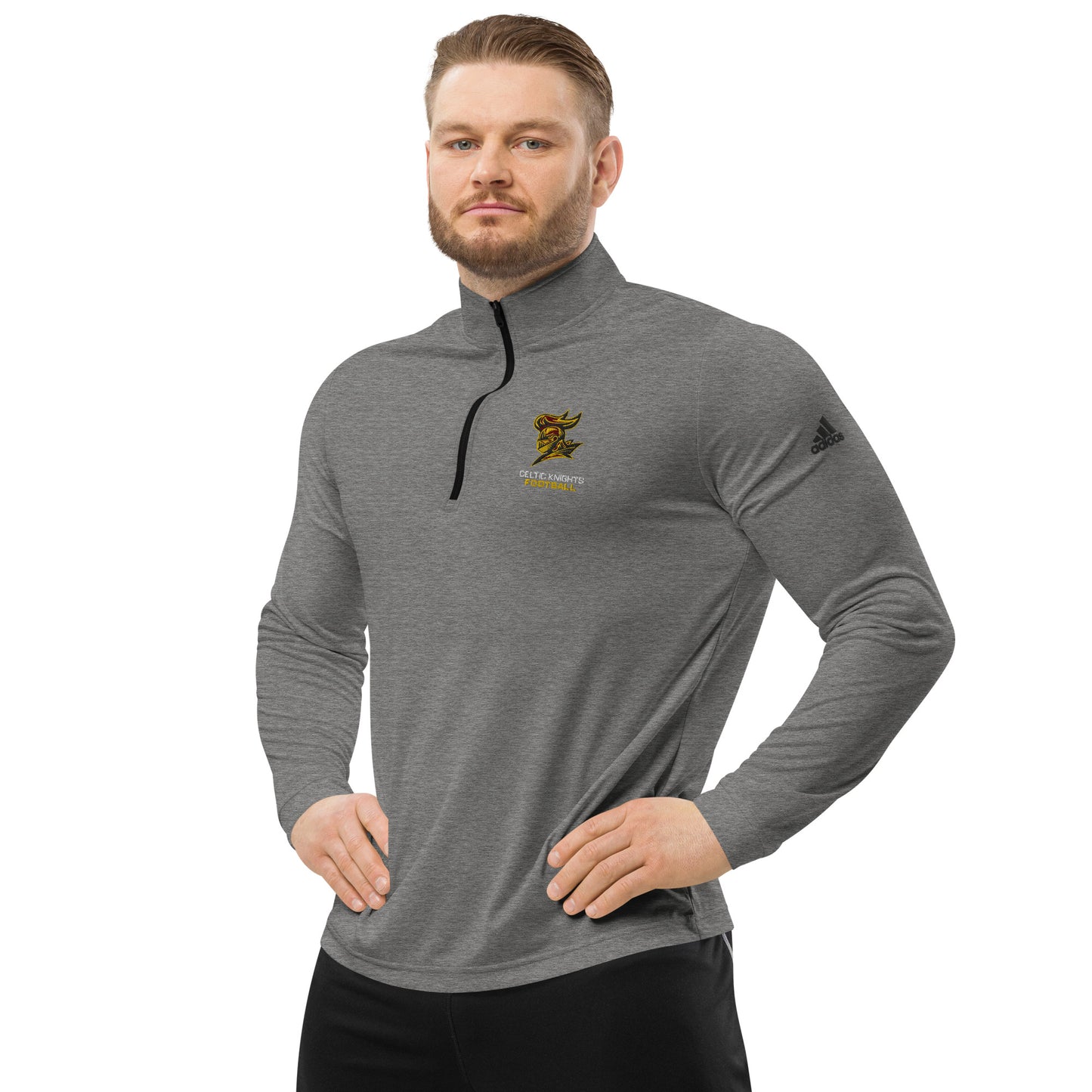 Celtic Knights Football Adidas Quarter zip pullover