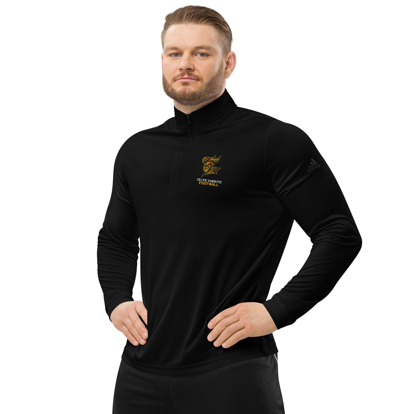 Celtic Knights Football Adidas Quarter zip pullover