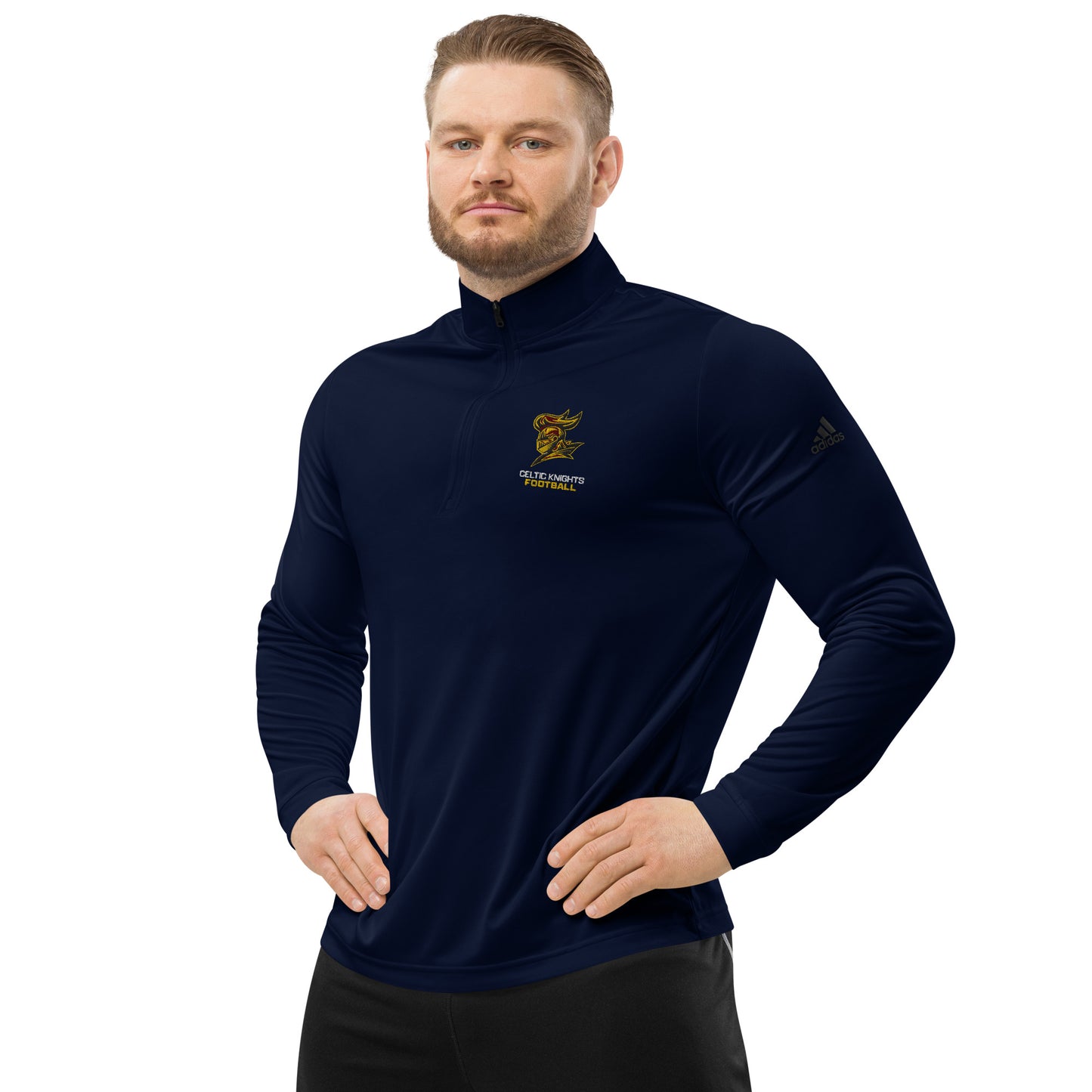 Celtic Knights Football Adidas Quarter zip pullover