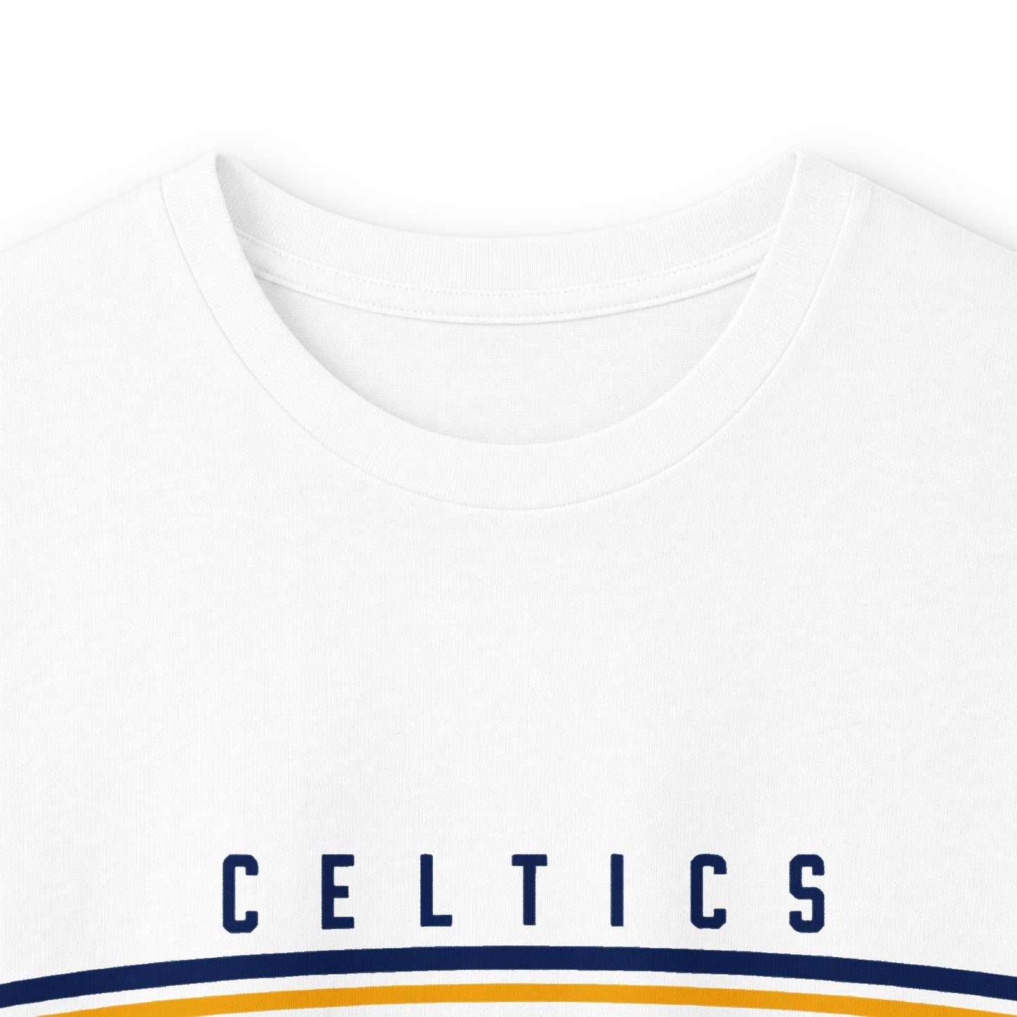 Adult Long Sleeve Tee — 'Celtics' Volleyball Retro Script Logo