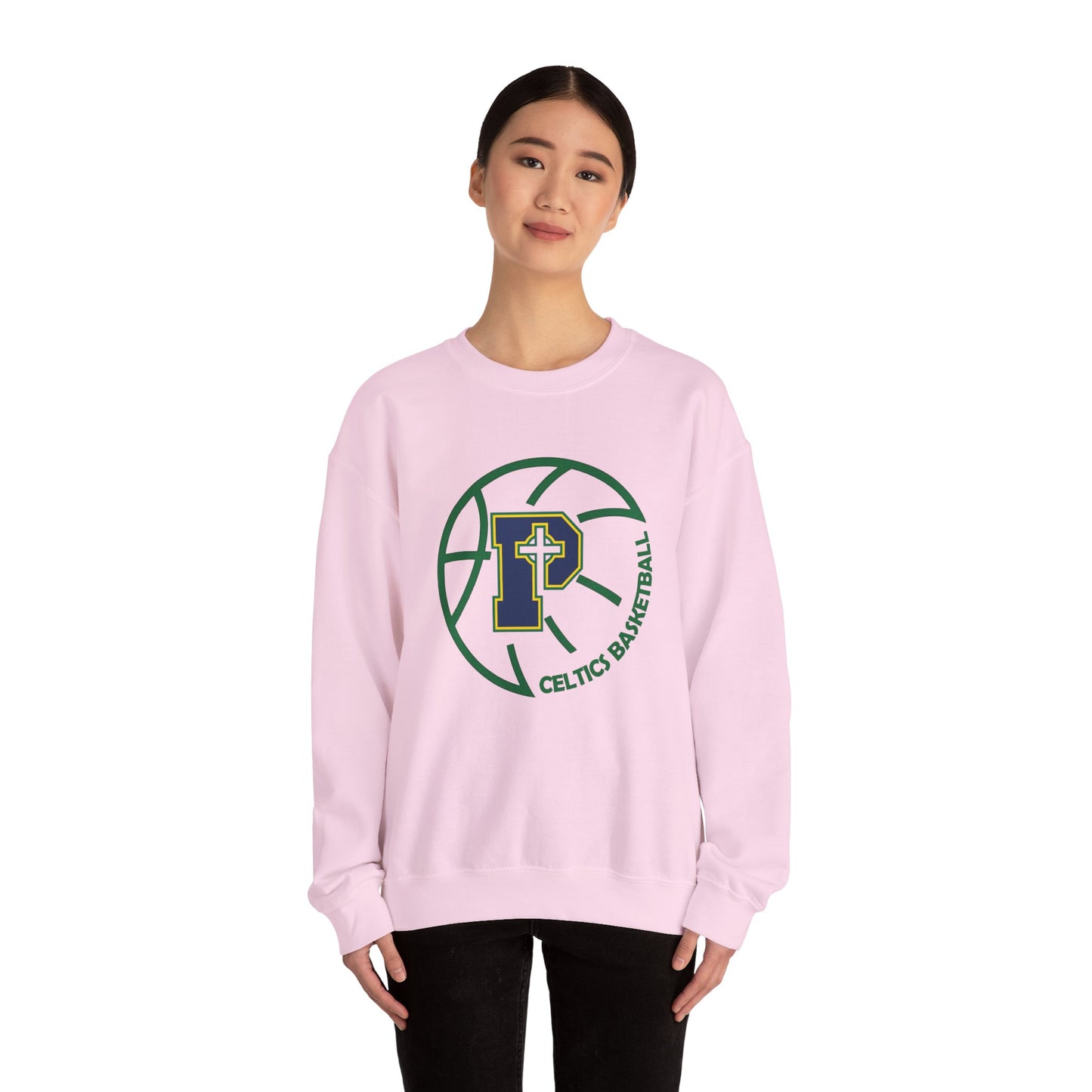Basketball Adult Crewneck Sweatshirt