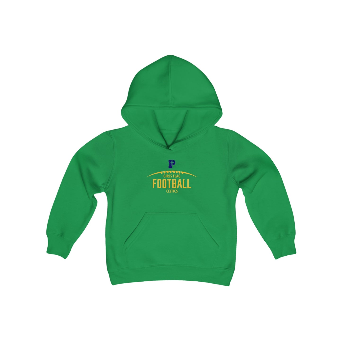 Flag Football Youth Hooded Sweatshirt