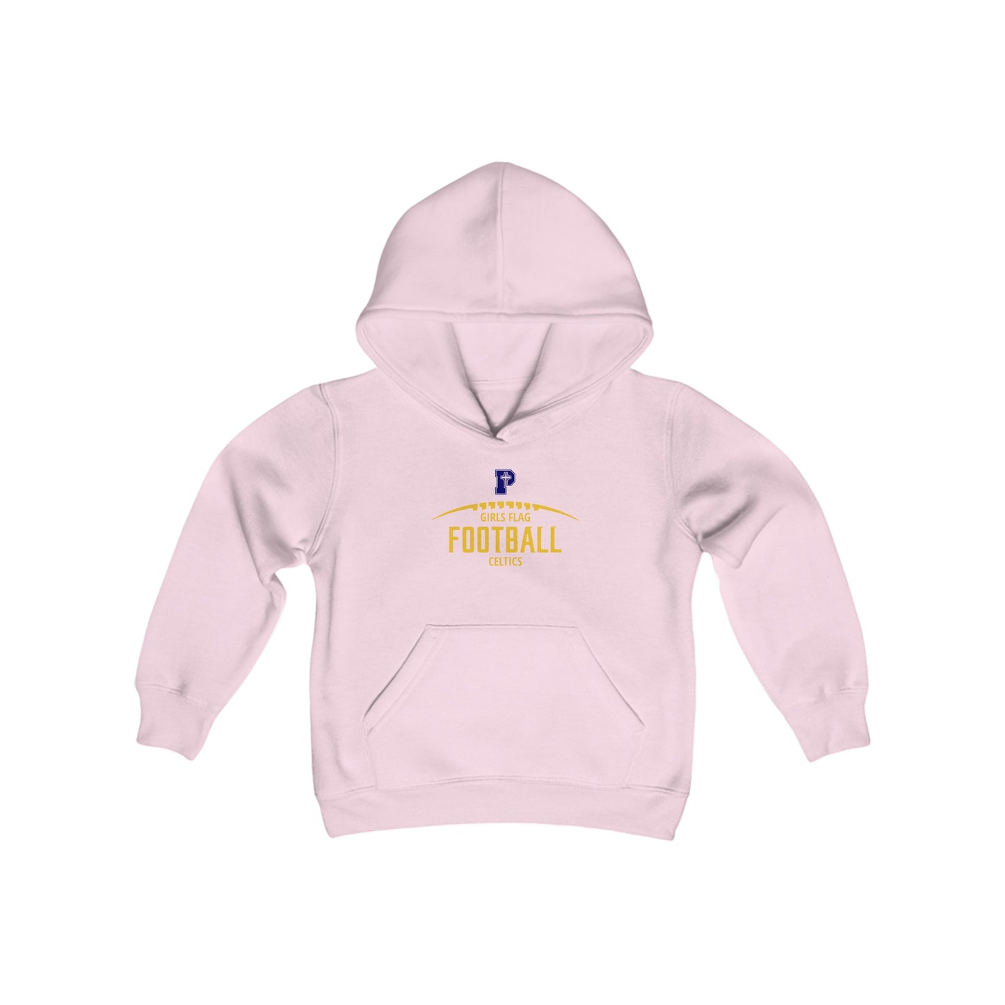 Flag Football Youth Hooded Sweatshirt