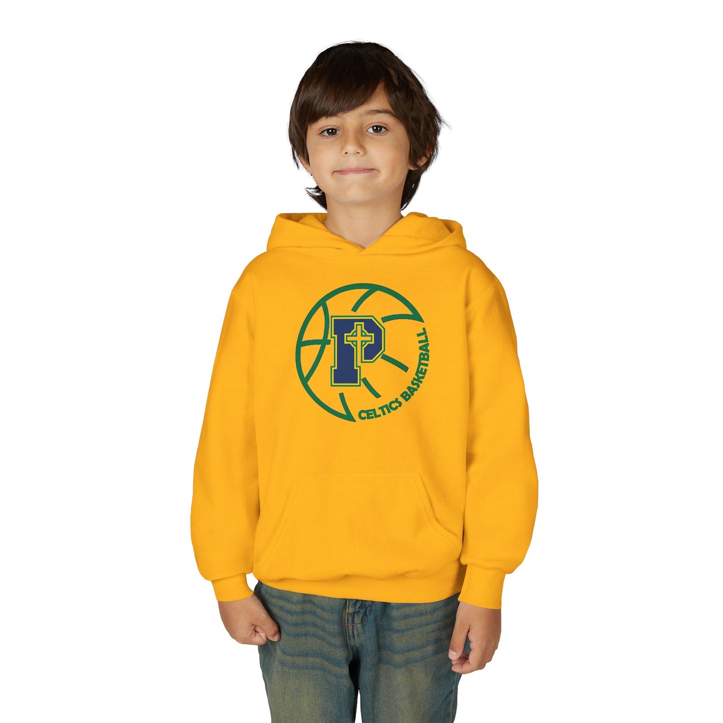 Basketball Youth Hooded Sweatshirt