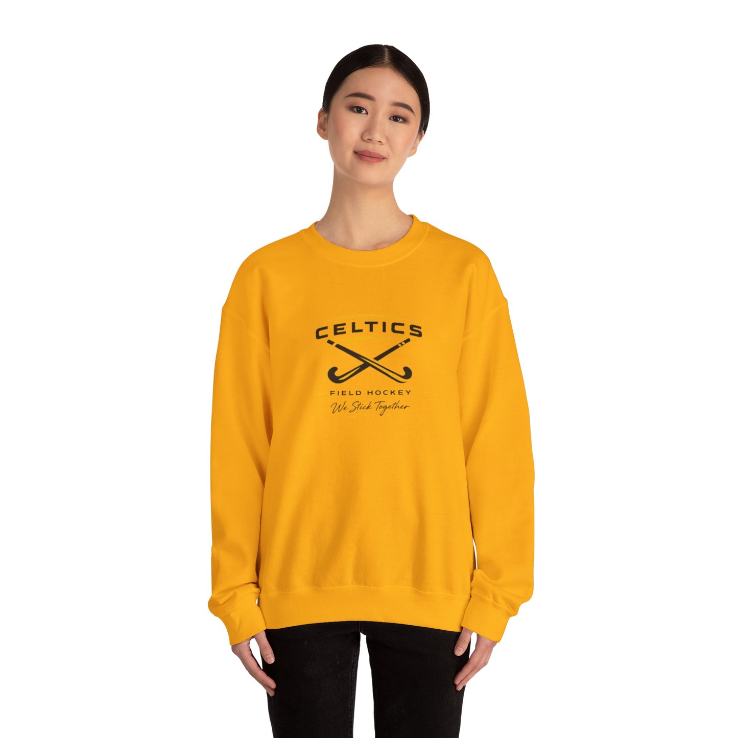 Field Hockey Adult Crewneck Sweatshirt
