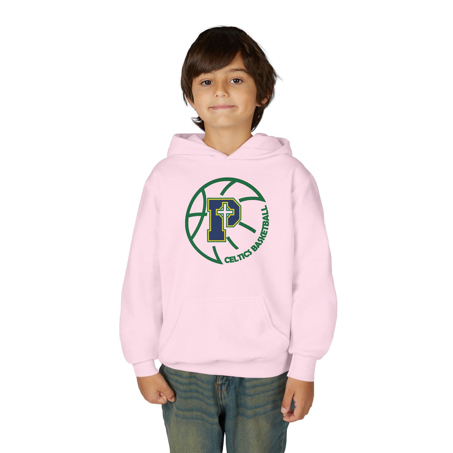 Basketball Youth Hooded Sweatshirt