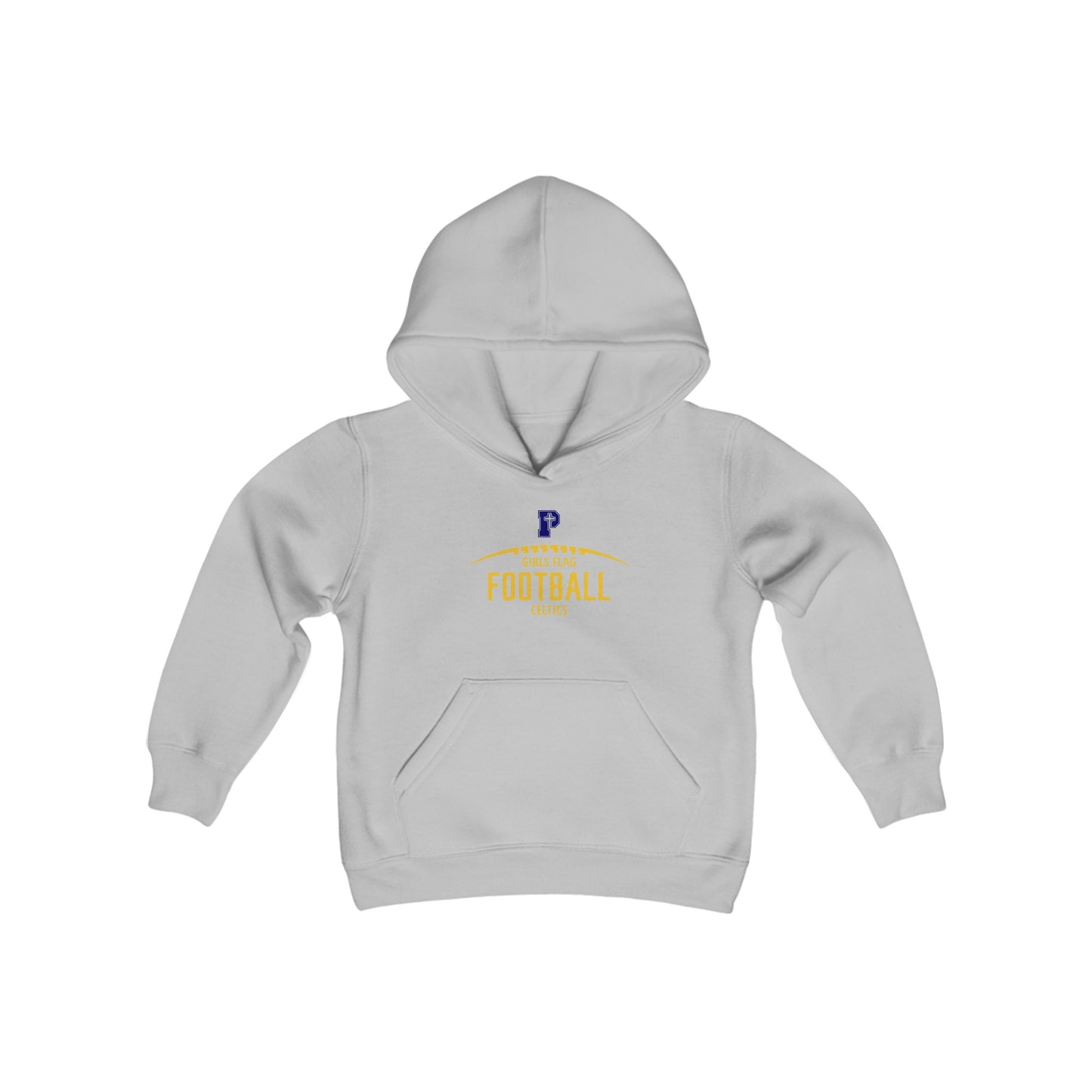 Flag Football Youth Hooded Sweatshirt