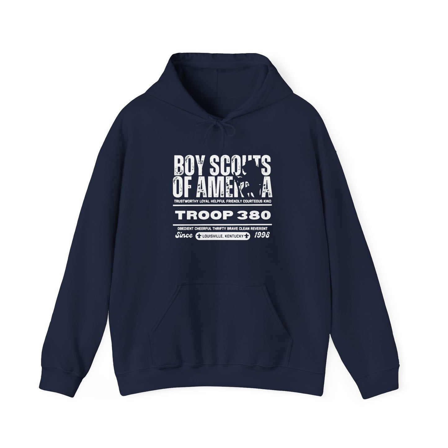 Boy Scouts Adult Hooded Sweatshirt