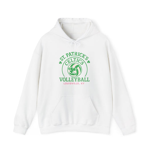 Volleyball Adult Hooded Sweatshirt