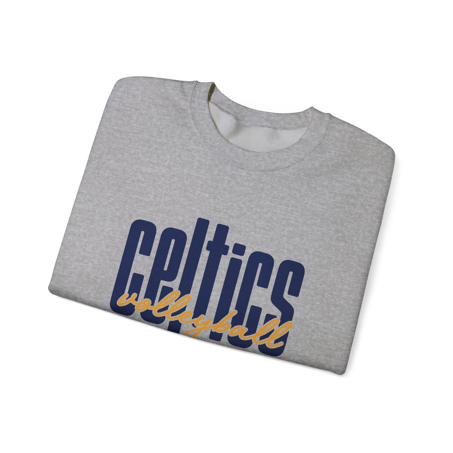 Volleyball Adult Crewneck Sweatshirt
