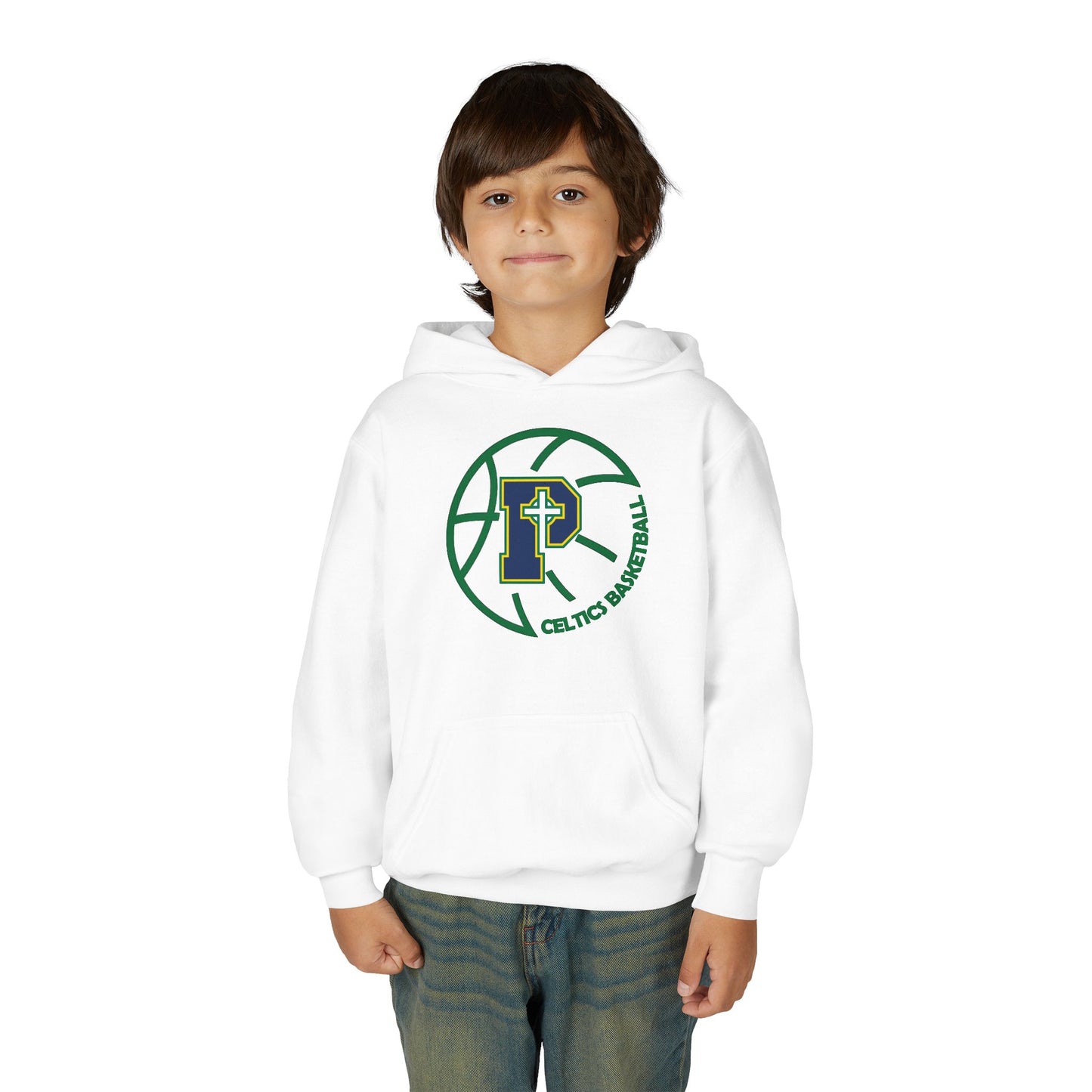 Basketball Youth Hooded Sweatshirt