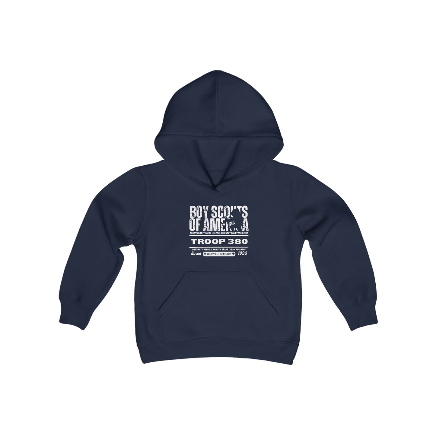 Boy Scouts Youth Hooded Sweatshirt