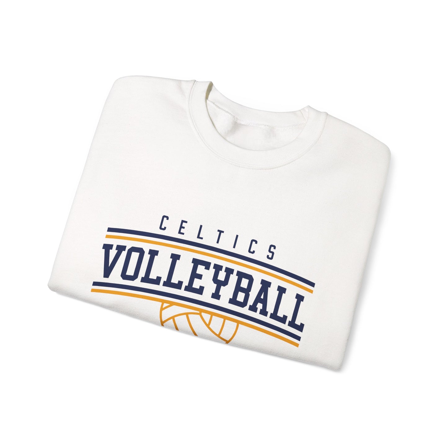 Volleyball Adult Crewneck Sweatshirt