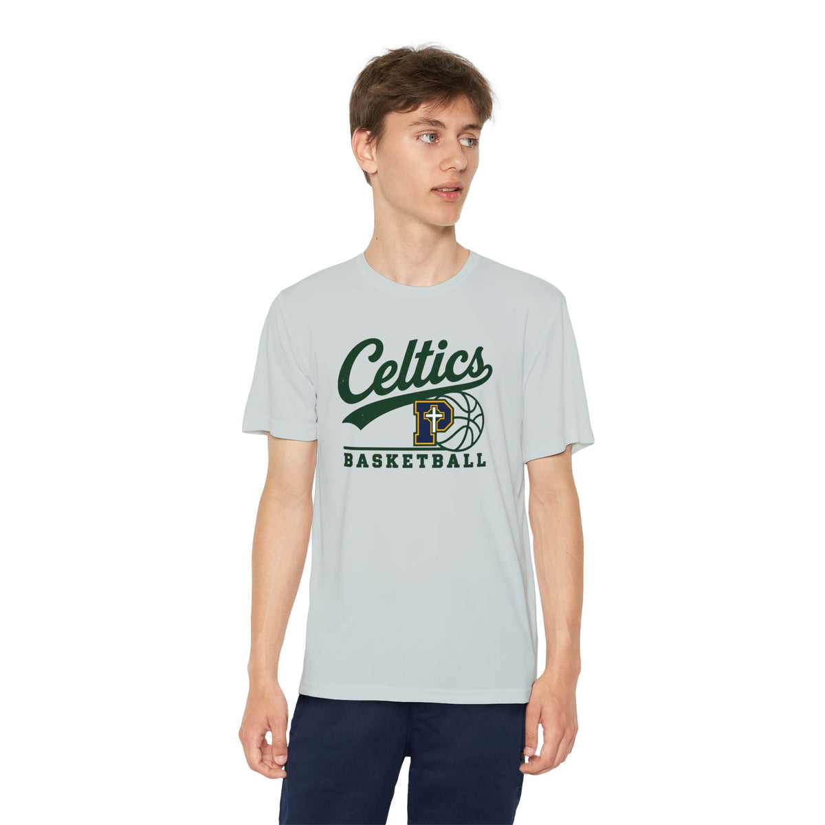 Youth Celtics Basketball Tee