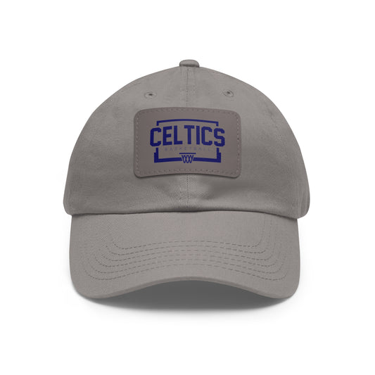 Basketball Hat with Leather Patch