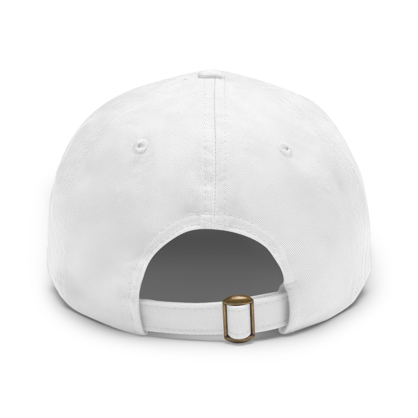 Golf Hat with Leather Patch (Rectangle)