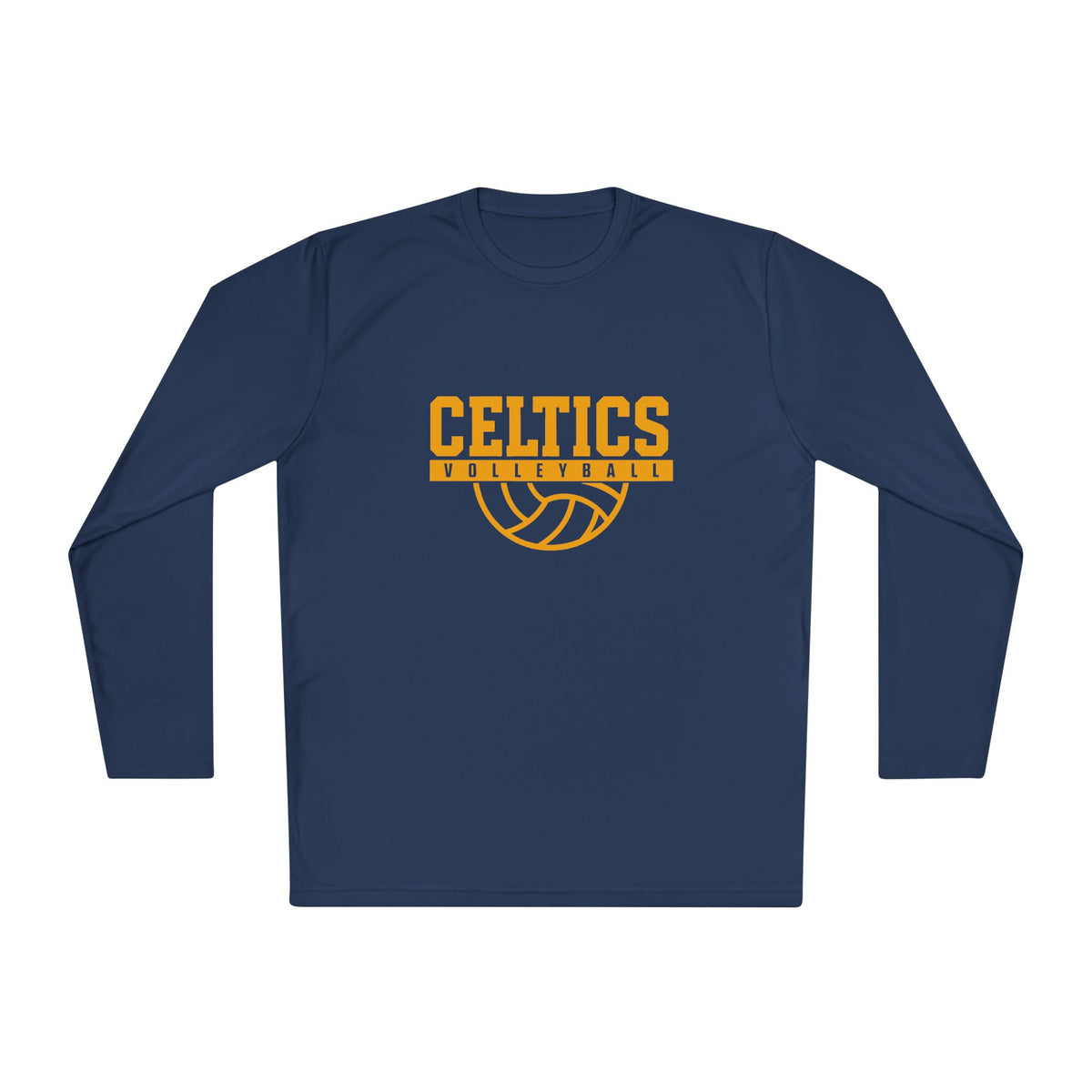 Celtics Vintage Volleyball Long Sleeve Tee — Retro Team Graphic