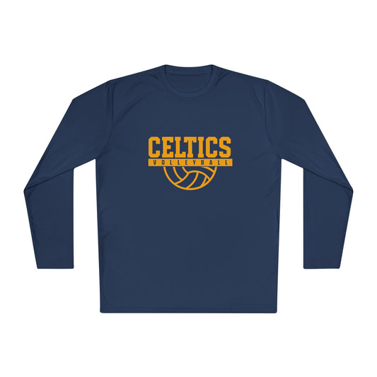 Celtics Vintage Volleyball Long Sleeve Tee — Retro Team Graphic