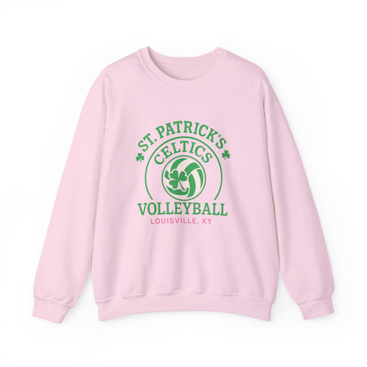 Volleyball Adult Crewneck Sweatshirt