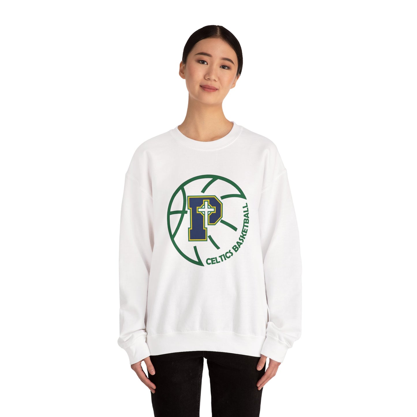 Basketball Adult Crewneck Sweatshirt