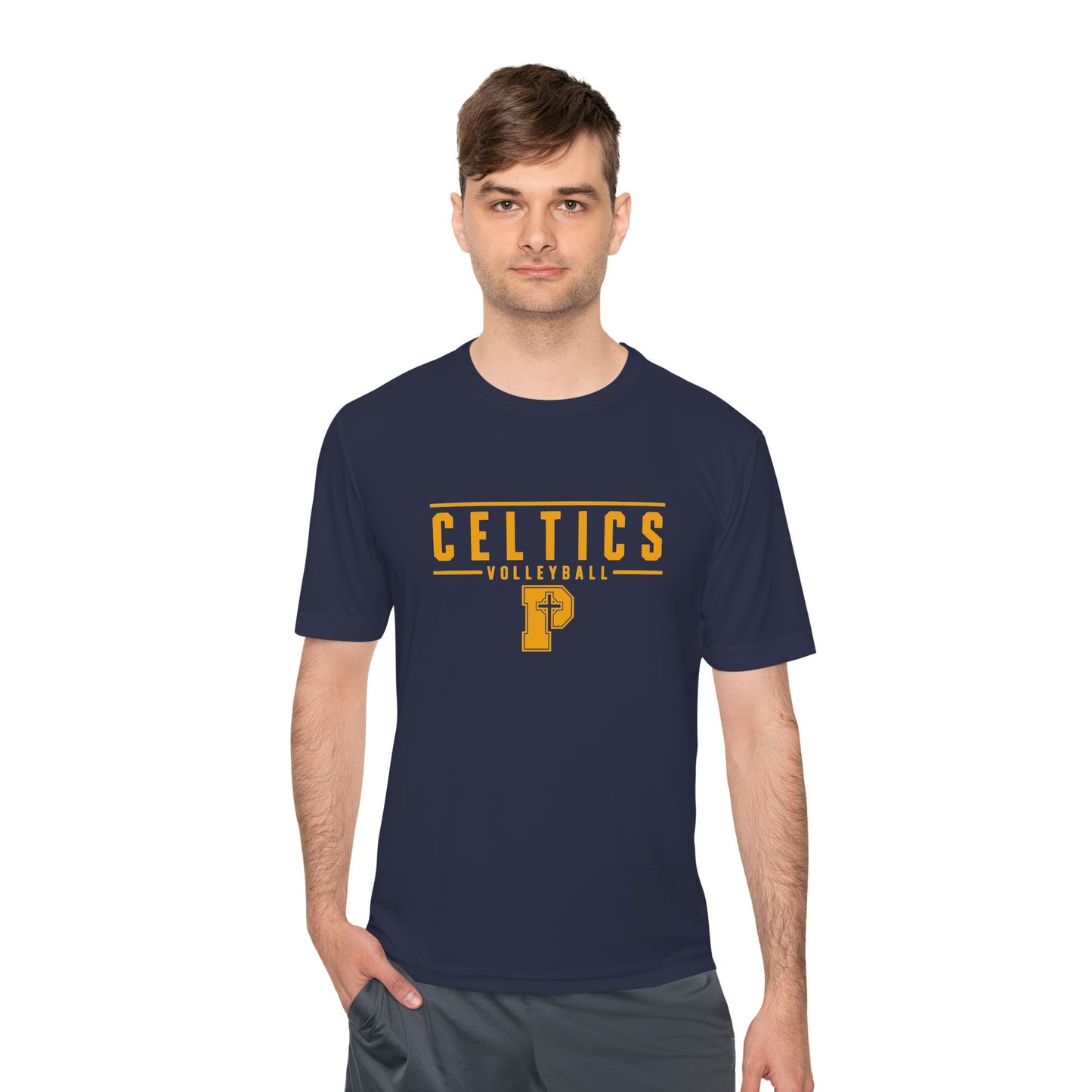 Celtics Volleyball Performance Tee — Moisture‑Wicking Athletic Shirt