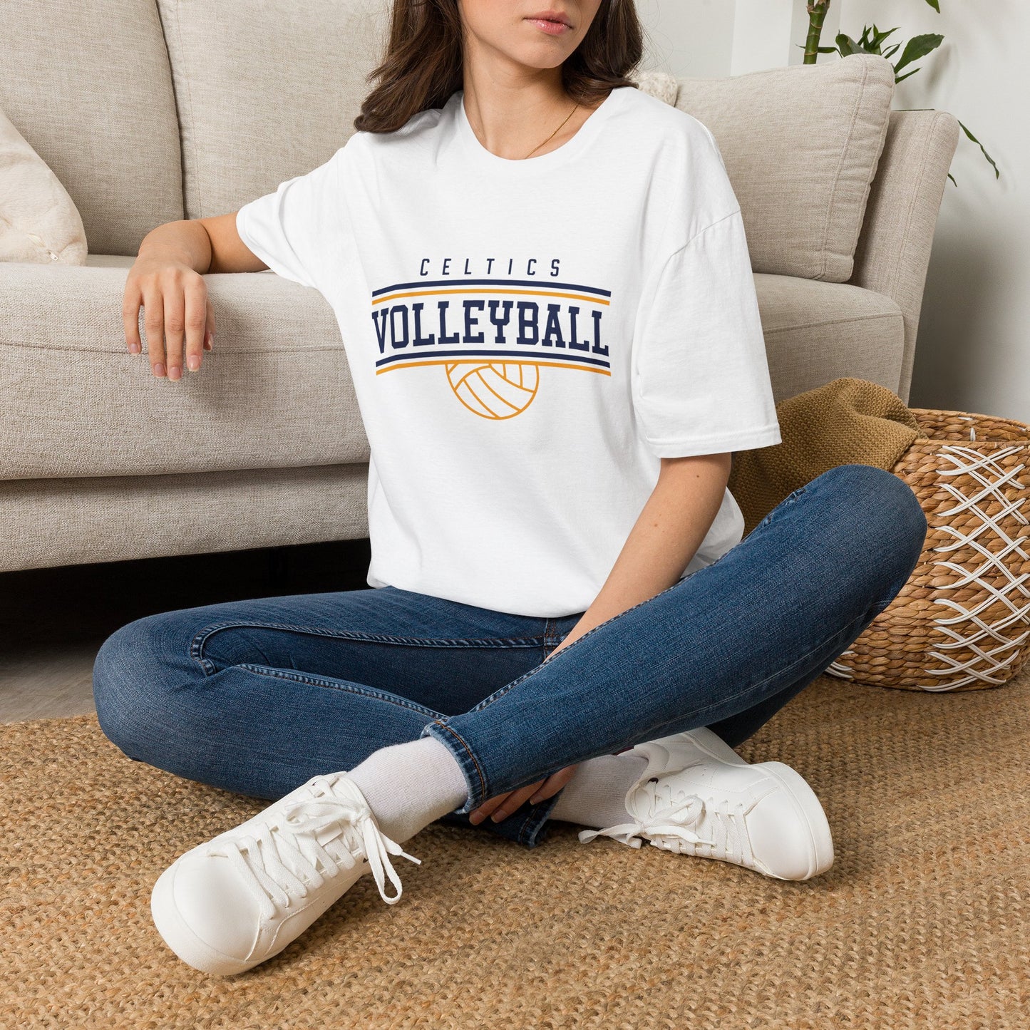 Adult Volleyball Softstyle T-Shirt