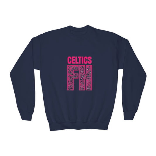 Field Hockey Youth Crewneck Sweatshirt