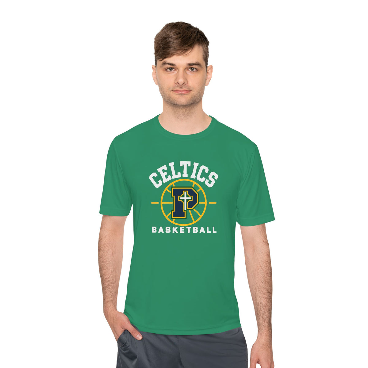 Celtics Basketball Tee – Athletic Moisture-Wicking Team Shirt