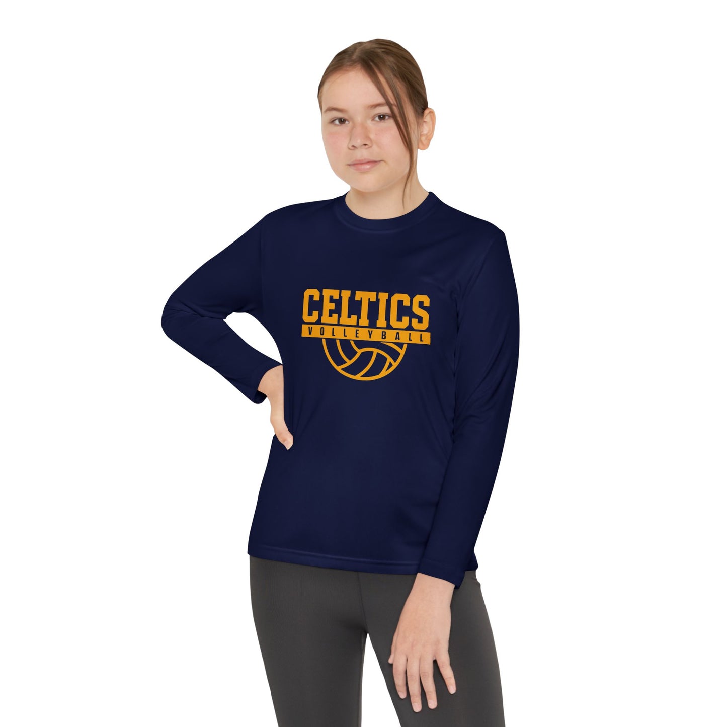 Youth Volleyball Long Sleeve Tee