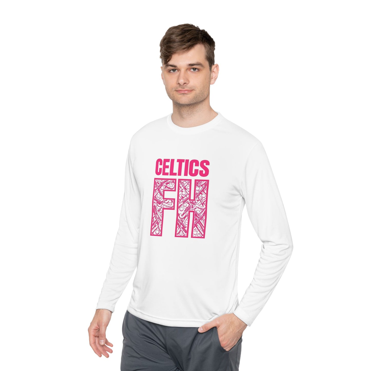 Field Hockey Long Sleeve Tee — 'P' Logo Performance Shirt