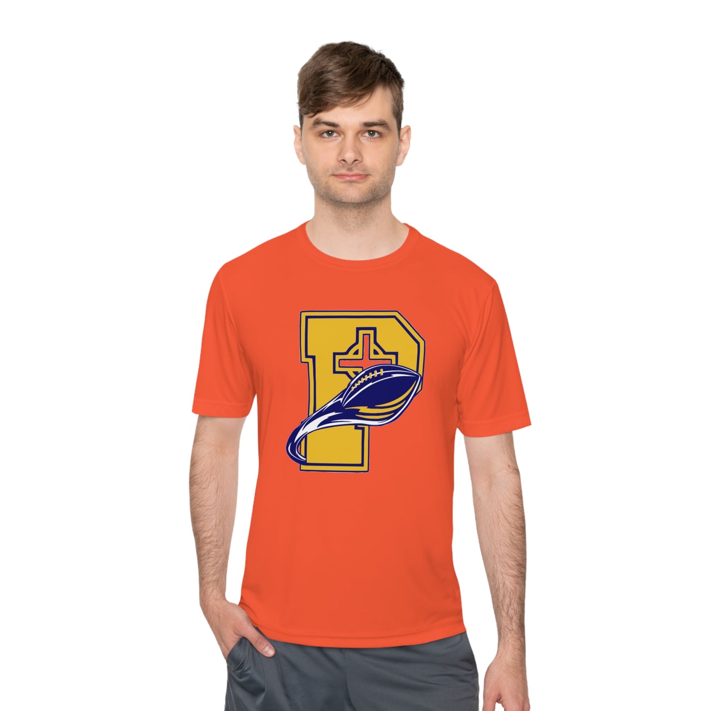 Flag Football Adult Moisture Wicking Tee
