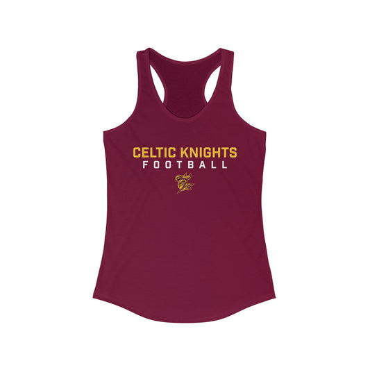 Celtic Knights Football Racerback Tank