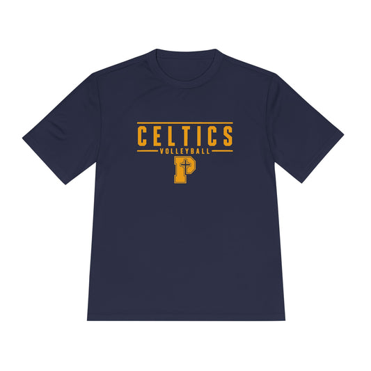 Celtics Volleyball Performance Tee — Moisture‑Wicking Athletic Shirt