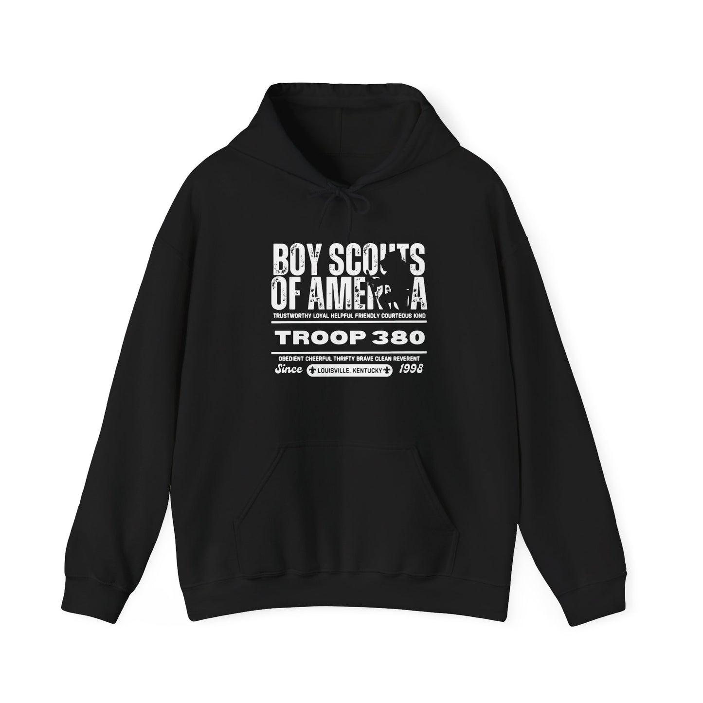 Boy Scouts Adult Hooded Sweatshirt