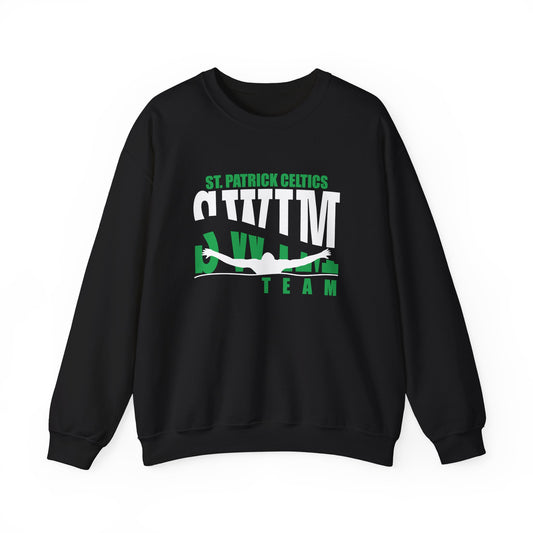 Swimming Adult Crewneck Sweatshirt