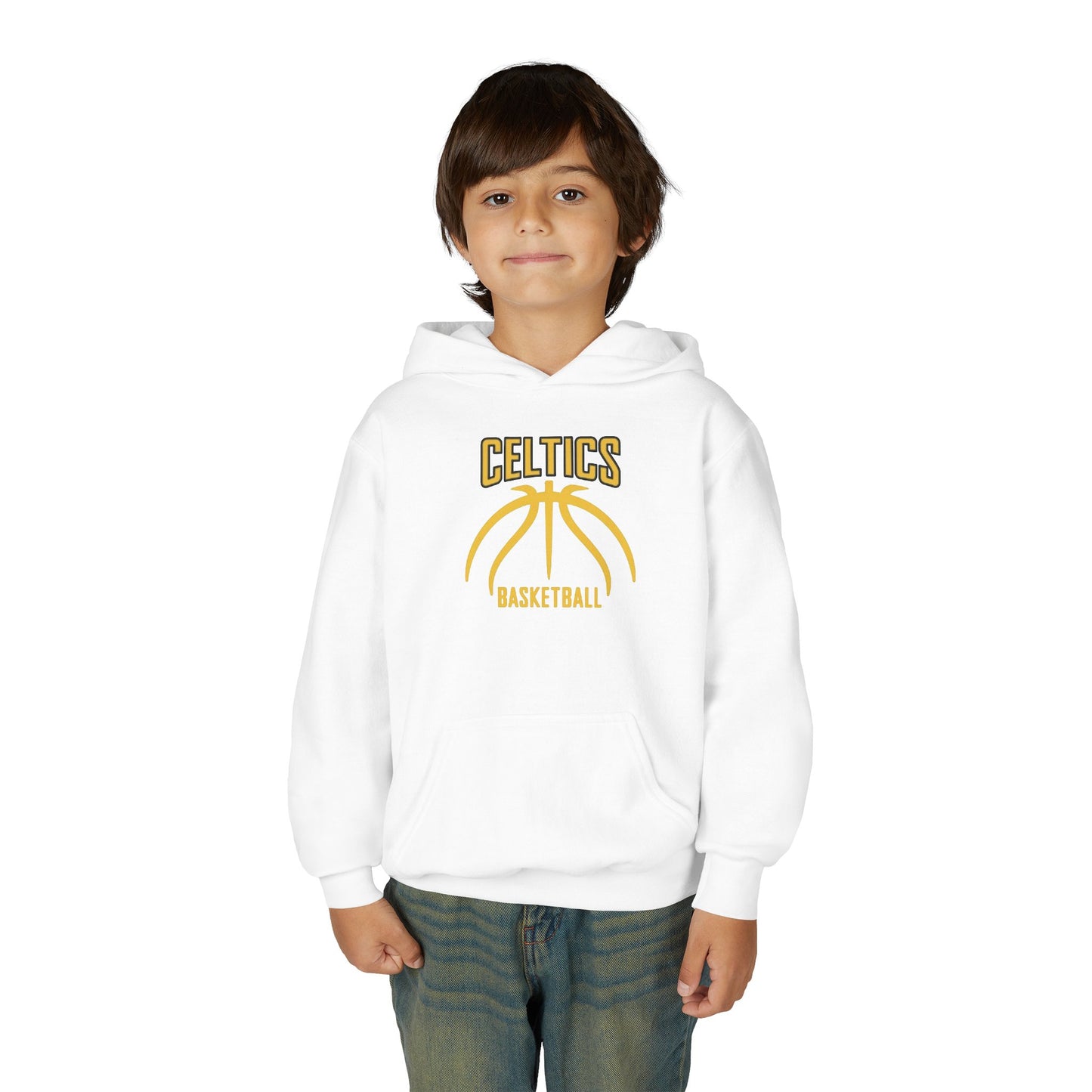 Basketball Youth Hooded Sweatshirt