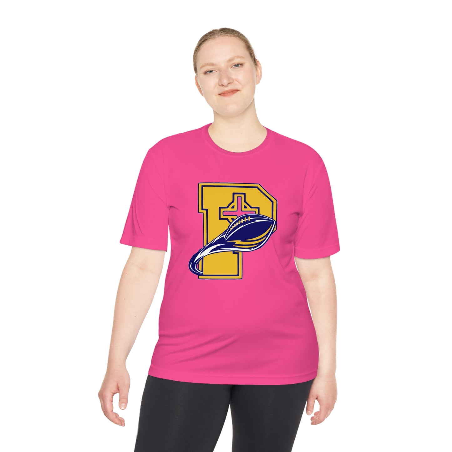 Flag Football Adult Moisture Wicking Tee