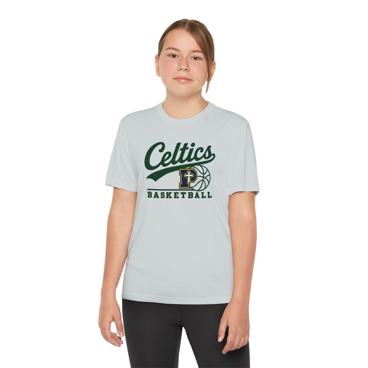 Youth Celtics Basketball Tee