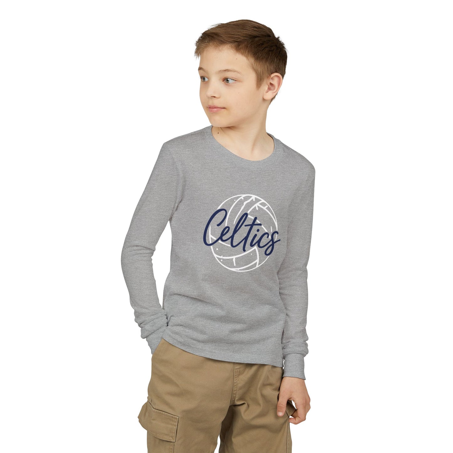 Celtics Youth Volleyball Long Sleeve Tee