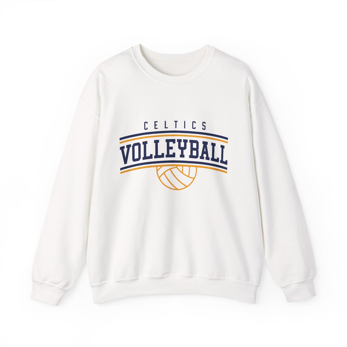 Volleyball Adult Crewneck Sweatshirt