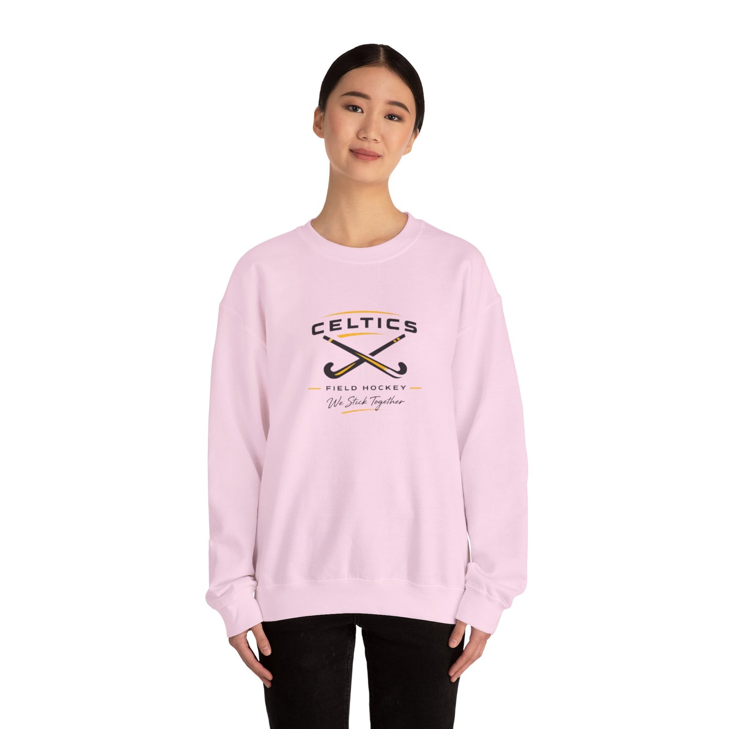 Field Hockey Adult Crewneck Sweatshirt