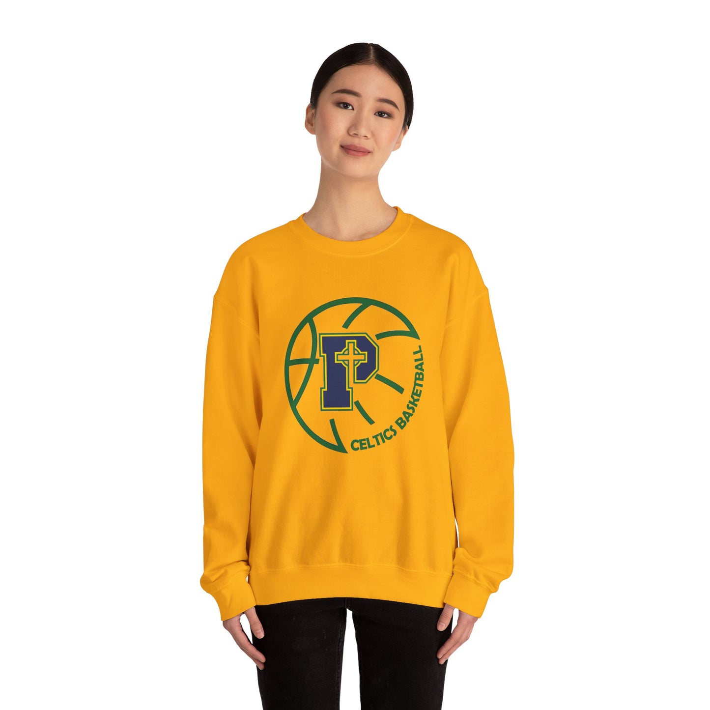 Basketball Adult Crewneck Sweatshirt