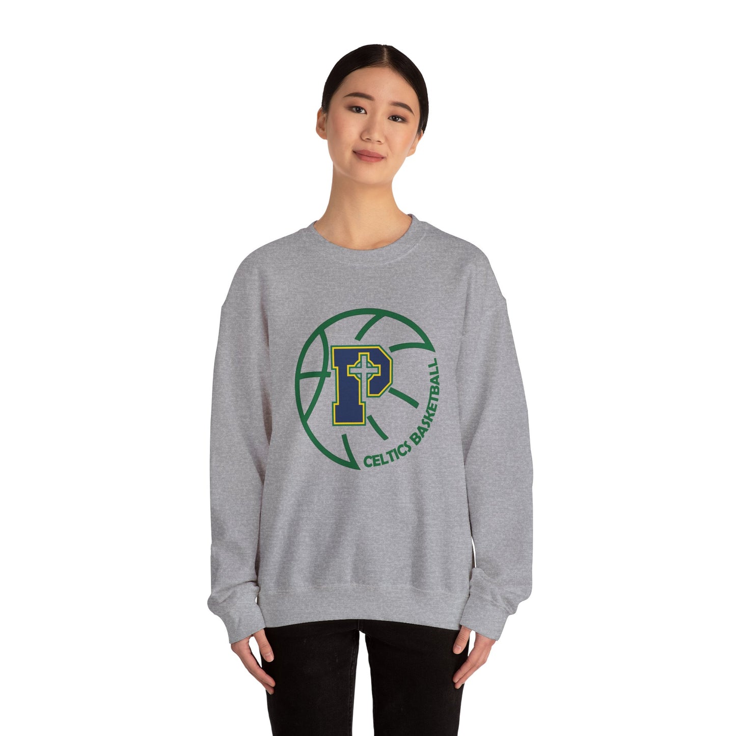 Basketball Adult Crewneck Sweatshirt