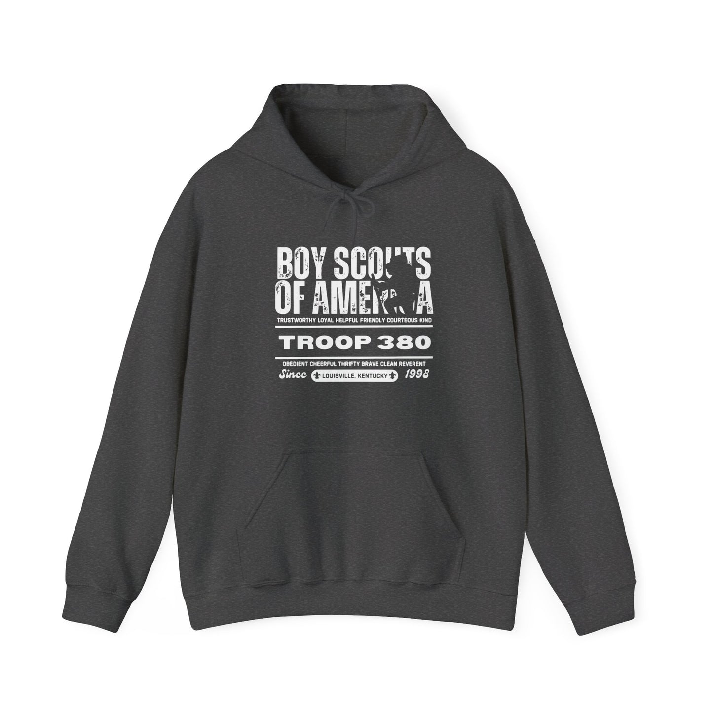 Boy Scouts Adult Hooded Sweatshirt