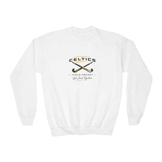 Field Hockey Youth Crewneck Sweatshirt