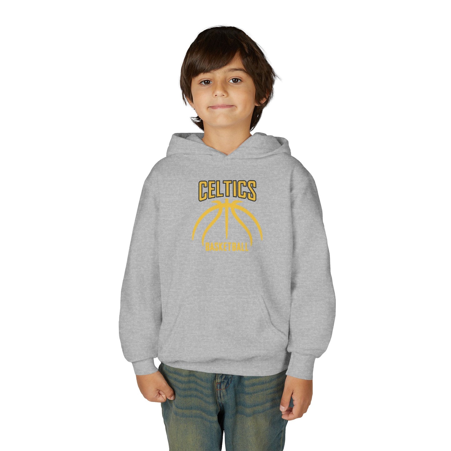 Basketball Youth Hooded Sweatshirt