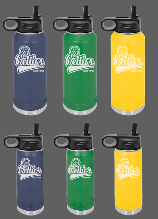 St Patrick Volleyball Water Bottles